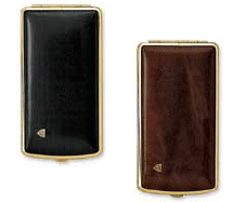 Leather cigarette case for 120's